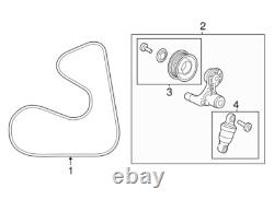 New Genuine Honda Drive Belt Auto Tensioner 31170-5A2-A03 Accord Civic CR-V OEM