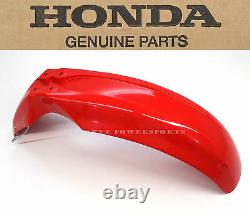 New Genuine Honda Front Fender 2000-2020 XR650 L OEM Red Mud Guard #E09