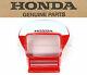 New Genuine Honda Headlight Shroud 1993-2016 Xr650 L Oem Red (see Notes) #y20