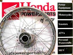 New Genuine Honda Oem Complete Rear Wheel 1985-2013 Xr100r/crf100 42650-kn4-a61 New Genuine Honda Oem Complete Rear Wheel 1985-2013 Xr100r/crf100 42650-kn4-a61