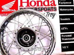 New Genuine Honda Oem Complete Rear Wheel 2013-2024 Crf110f 42650-kyk-305