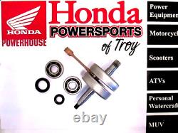 New Genuine Honda Oem Crankshaft/bearings/oilseals 1990-2004 Cr125r