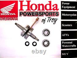 New Genuine Honda Oem Crankshaft/bearings/oilseals 86-04 Cr80r Cr85r/rb