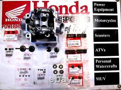 New Genuine Honda Oem Cylinder Head And Complete Valve Kit 2014-2015 Crf250r