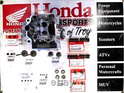 New Genuine Honda Oem Cylinder Head And Complete Valve Kit 2014-2015 Crf250r