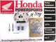 New Genuine Honda Oem Cylinder Head, Valve Kit & Gasket Kit 2022-2026 Crf50f