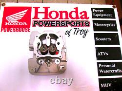 New Genuine Honda Oem Cylinder Head With Valves Installed 1997-01 Trx250 Recon