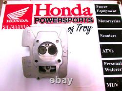 New Genuine Honda Oem Cylinder Head With Valves Installed 1997-01 Trx250 Recon