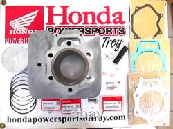 New Genuine Honda Oem Cylinder, Piston Kit & Gaskets 1998-2004 Trx450 Foreman