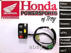 New Genuine Honda Oem Left Hand Switch Set 1998-2004 Trx450es Fe 35020-hn0-a11