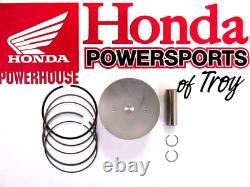 New Genuine Honda Oem Piston Kit 2012-19 Trx500 2015-23 Pioneer 500 See Desc
