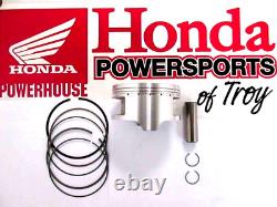 New Genuine Honda Oem Piston Kit 2012-19 Trx500 2015-23 Pioneer 500 See Desc