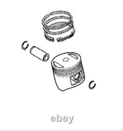 New Genuine Honda Oem Piston Kit (standard Size) For A 2000-2013 Xr80r/crf80f