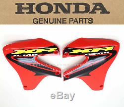 New Genuine Honda Radiator Shroud Set 2000-2007 XR650 R OEM Fighting Red #X25