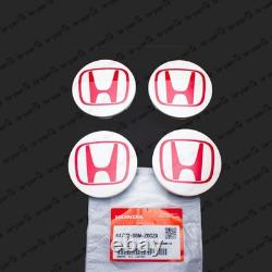 New Genuine OEM Honda Integra DC5 Type-R Wheel Center Cap 44732-S6M-Z00ZA Qty4
