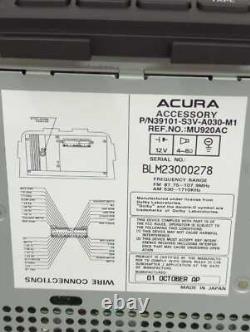 New OEM genuine Honda AM FM Cassette CD Radio 2001-2004 Acura MDX 39100-S3V-A11