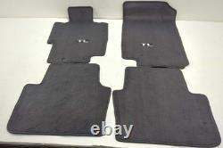 New OEM genuine Honda Black Carpet Floor Mats 2004-2008 Acura TL 83600-SEP-A02ZA