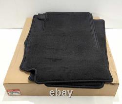 New OEM genuine Honda Carpeted Floor Mats 2001-2002 Acura MDX Black original Set