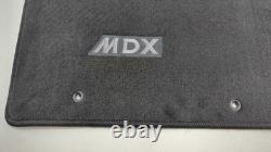 New OEM genuine Honda Carpeted Floor Mats 2001-2002 Acura MDX Black original Set