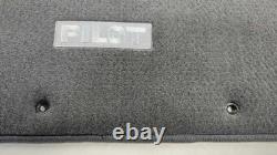 New OEM genuine Honda Carpeted Floor Mats 2003-2008 Pilot Grey 4 piece set nice