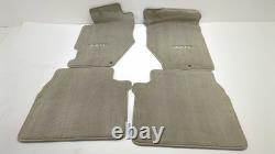 New OEM genuine Honda OEM Floor Mats 4pc Tan 2001-2003 Acura TL 83600-S0K-A01ZC