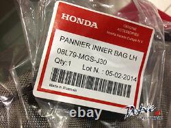 New Pair of Genuine Honda OEM Large Deluxe Pannier Inner Bags Bag Holdalls x 2