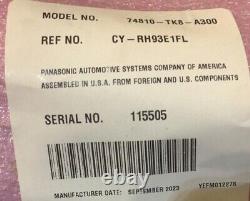 OEM Genuine Honda Rear View Tailgate Handle Back Up Camera 2011-2013 Odyssey