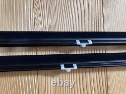 OEM HONDA CIVIC EG6 EG4 Window Door Molding Weather Strip Outer Pair Set Genuine