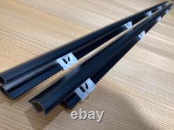 OEM HONDA CIVIC EG6 EG4 Window Door Molding Weather Strip Outer Pair Set Genuine