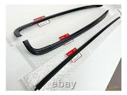 OEM HONDA Genuine CIVIC 92-95 Front Windshield Molding Lh, Rh & Upper with Clipx8