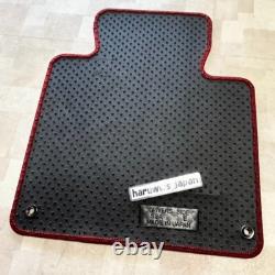 OEM Honda 2000-2009 S2000 Red Floor Mat Right Left Set Genuine New Red Stiching