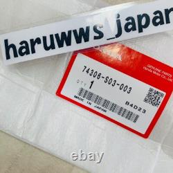 OEM Honda 95-00 Civic EK2 EK3 EK4 EK9 Hatchback Roof Molding RH LH Set Genuine OEM Honda 95-00 Civic EK2 EK3 EK4 EK9 Hatchback Roof Molding RH LH Set Genuine