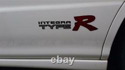 OEM Honda Acura Integra TYPE R Side & Rear Decals Stickers Black Outline Genuine