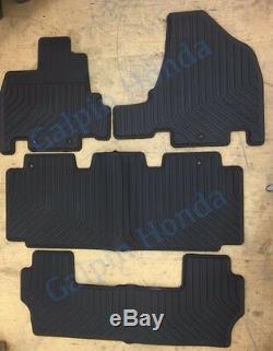 OEM Honda Odyssey All Season Floor Mat / Cargo tray Set 2011 2017