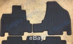 OEM Honda Odyssey All Season Floor Mat / Cargo tray Set 2011 2017