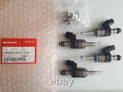 OEM Honda P/N 16010-5R1-315 FUEL INJECTOR SET Genuine HONDA Fit