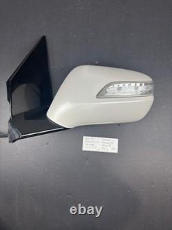 OEM genuine Honda LH Door Mirror Left 2007-2009 Acura MDX PEARL white