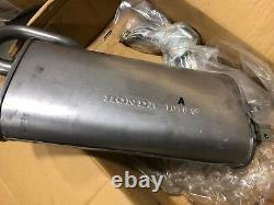 One Genuine Honda OEM EVM40ACL NH105 190-7422 J113627 AC MUFFLER Kit with clamps