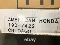One Genuine Honda OEM EVM40ACL NH105 190-7422 J113627 AC MUFFLER Kit with clamps