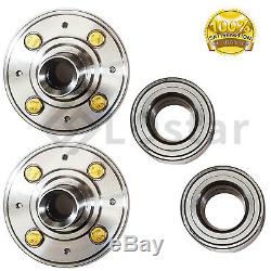 Pair(2) Front Wheel Hub & Bearing Set For Honda Civic EX, Civic WithABS Acura