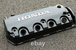 Powder Coated Valve Cover 1992-2000 Honda Civic 1.5L 1.6L D16 D15 Gloss Black