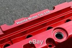 Powder Coated Valve Cover Acura RSX Honda Civic K20 K24 Candy Red