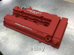 Powder Coated Valve Cover Honda Civic B16A2 Acura Integra B18C1 B18C5 JDM Red