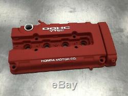 Powder Coated Valve Cover Honda Civic B16A2 Acura Integra B18C1 B18C5 JDM Red