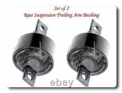 Set 2 Rear Suspension Trailing Arm Bushing Fits INTEGRA CIVIC DEL SOL CR-V CRX