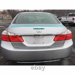 Stock 255YD Rear Trunk Spoiler Duckbill Wing For 20132017 Honda Accord Sedan