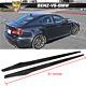 Universal Fits Most Car 81 Inch Side Skirt Extension Flat Bottom Line Lip Cf